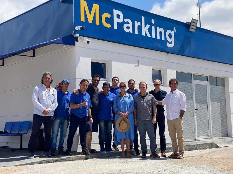 Gruppenfoto der argentinischen Mitarbeiter