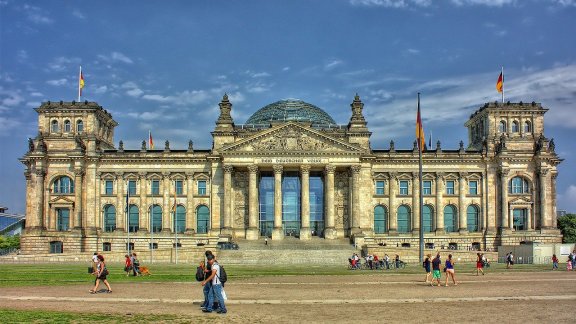 Německý Bundestag v Berlíně – jedna z mnoha památek