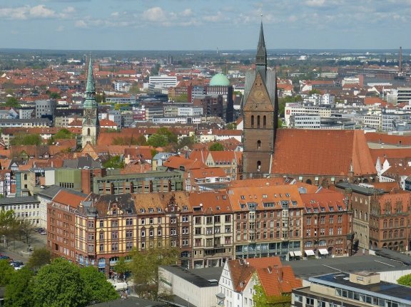 Historische Marktkirche in Hannover