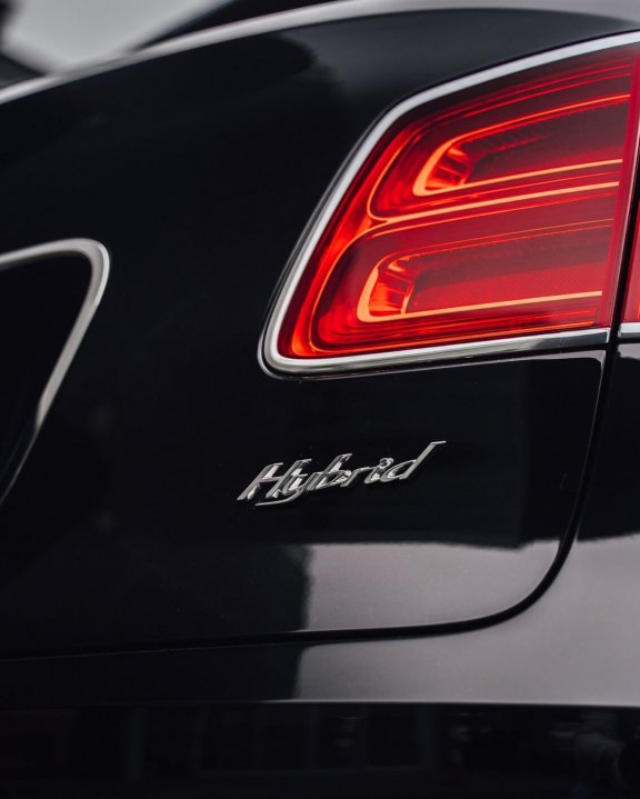 Tail light with hybrid label