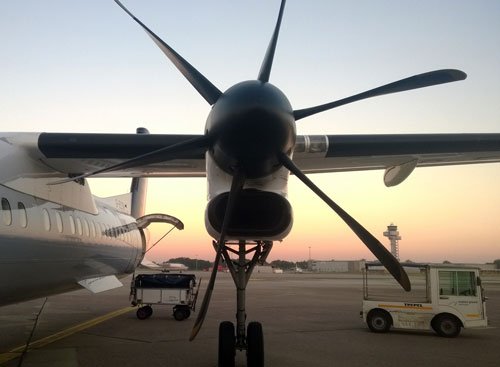 Flughafen Hannover auf dem Vorfeld