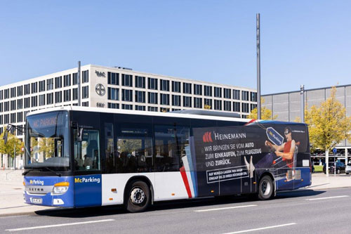 Shuttlebus zum BER